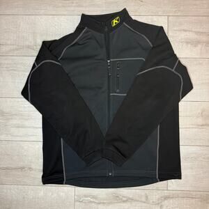 Klim Inferno Jacket Mens Size Large Black Full Zip Fleece Mid Layer Snowmobile